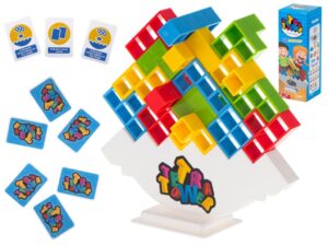 13525e6ae596b3a030240036675fb5a04719c963 Gra zręcznościowa montessori gra logiczna układanka balansująca klocki