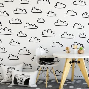 Cloudy design - tapeta ścienna , rodzaj - próbka tapety 50x50cm