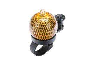 Dzwonek JH-808-3 mini ding-dong 38 mm. czarno-złoty et ROMET