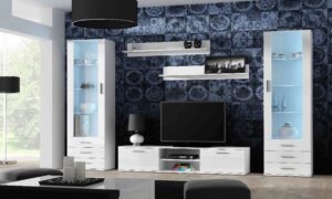 221d59243d4f4e252496915500ac3e039b84b276-1 Meblościanka do salonu biała mat / połysk 350 cm Simple