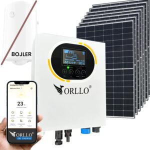 2587d843588bccf7e58eeb09ca3013b03db0b048 Zestaw Solarny do Grzania Wody Przetwornica Solarna ORLLO BOOST BYPASS 7 Paneli Fotowoltaicznych Selfa 3KW