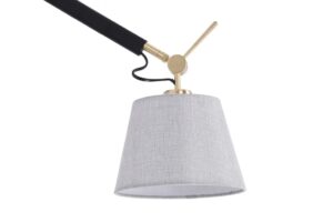 41dddccf278ac03b249bca8f68e1f1939202a821-18 ZYTA złota AZzardo lampa wisząca - Szary - 26cm - S