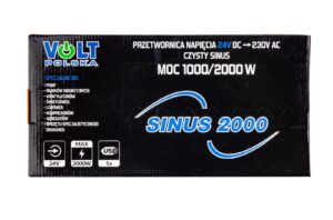 62ecf2da3d5c1dd48e0dc3a08d17c222c7b74faf-1 Przetwornica SINUS-2000 (1000/2000W) 24V/230V VOLT POLSKA