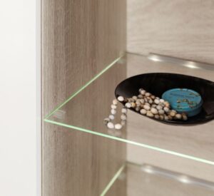 Oświetlenie 2 LED niebieskie High Glossy Furniture