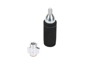 9facf0bbdb8e9075bc32d523e3c70883a15f49c9-1 Pompka na naboje CO2 mod. AC-09 AV FV mini,AL srebrna AIRACE