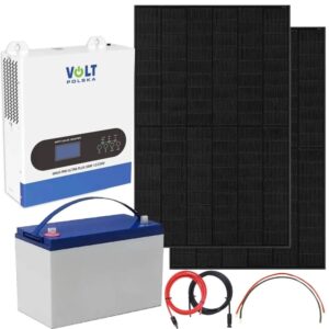 Zestaw Fotowoltaiczny 1500W Magazyn Energii Inwerter Solarny UPS Panele Solarne