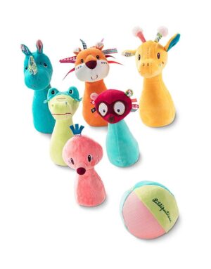 c91a87750dd1280951aed610010f98ba72e8c2ce-2 Lilliputiens - Dżungla - Kręgle z piłką-grzechotką
