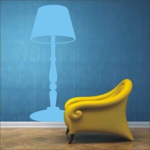 Lampa 1049 szablon malarski samoprzylepny