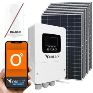 f08daec638e8ad26822b043a290a3531447c862a Zestaw Solarny do Grzania Wody Przetwornica Solarna ORLLO BOOST 5KW BYPASS 9 Paneli Fotowoltaicznych 4.5KW