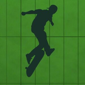 Szablon malarski Skater 1019 - samoprzylepny