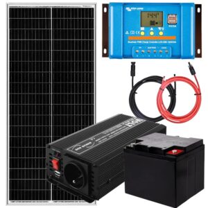 Off Grid Zestaw Fotowoltaiczny Magazyn Energii Przetwornica Panel Fotowoltaiczny 90W